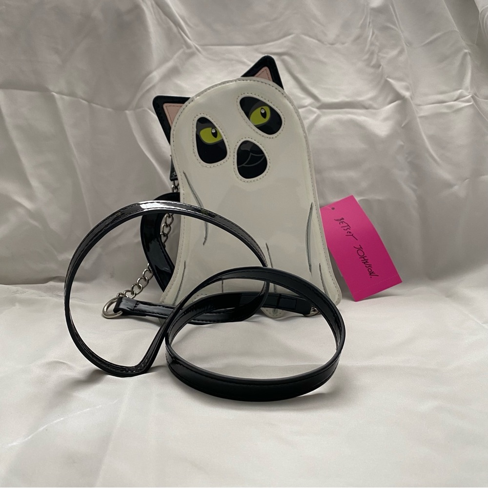 Betsey Johnson Cat + Ghost Costume Purse
